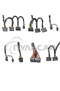 Блок питания ExeGate 550PPH-LT-S-OEM (EX282042RUS-OEM-S), 550Вт, 80 PLUS, 120мм, черный