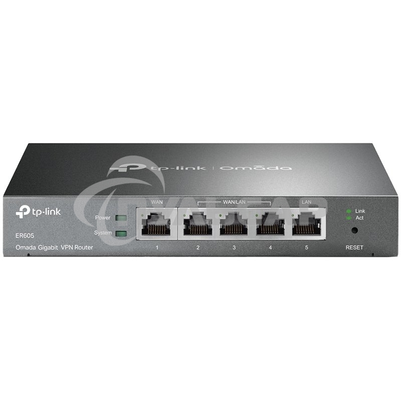 Роутер TP-Link SafeStream ER605 10/100/1000BASE-TX черный