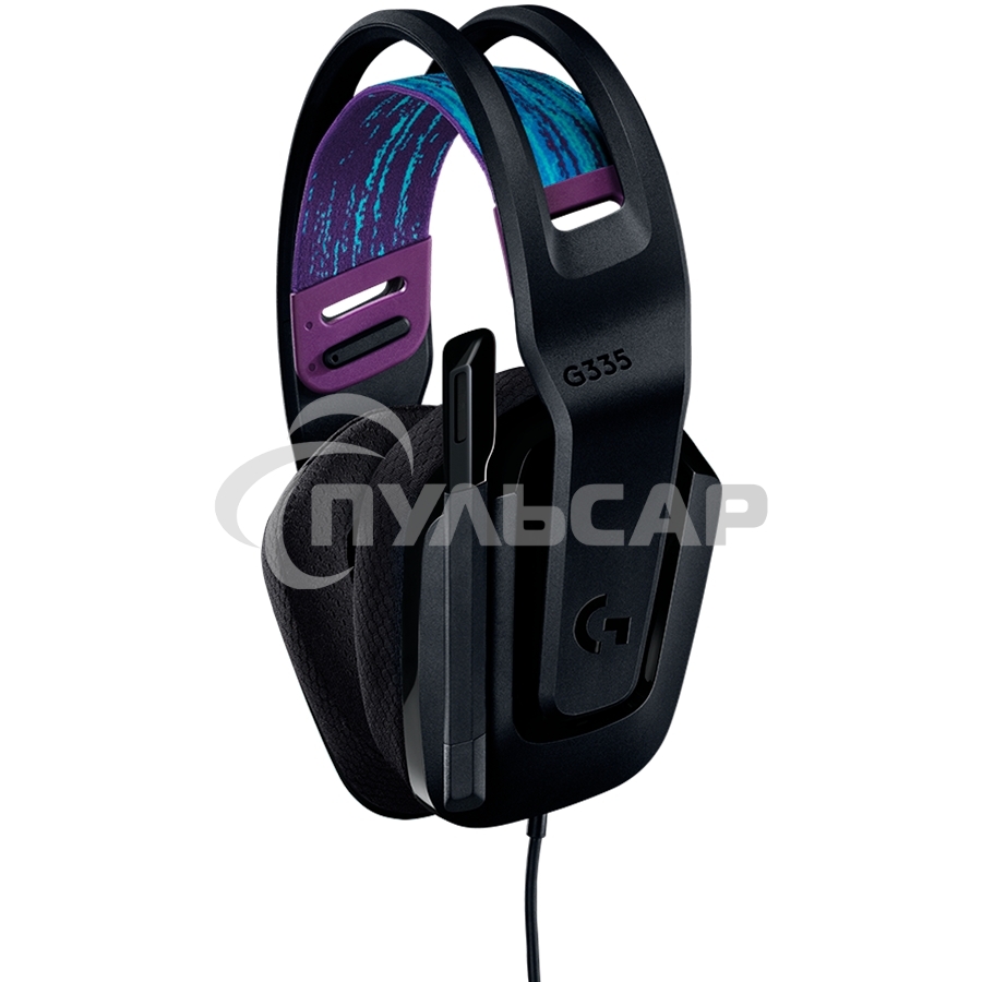 Гарнитура Logitech Headset G335 Wired Black Gaming -3.5 мм