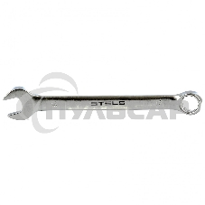 Ключ комбинированный, 13 мм, CrV, матовый хром Stels