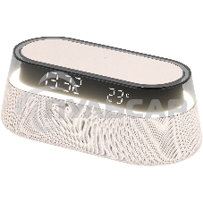 Портативная колонка BBK BTA1212 бежевый 10W 2.0 BT 10м 1800mAh