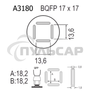 Насадка Quick A3180