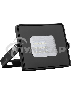 Прожектор светодиодный FERON 294922835 SMD 20W 6400K IP65, черный с матовым стеклом, LL-919