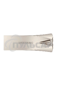 Флешка USB R/W 64 Gb USB Drive <USB 3.1> Samsung BAR Plus (up to 300Mb/s) (MUF-64BE3/APC) серебристый