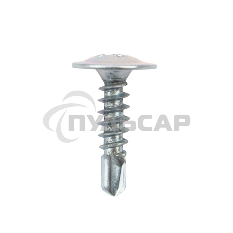 Саморез с прессшайбой KRANZ ПШС сверло 4.2х16, короб (200 шт./уп.)