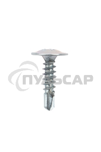 Саморез с прессшайбой KRANZ ПШС сверло 4.2х16, короб (200 шт./уп.)