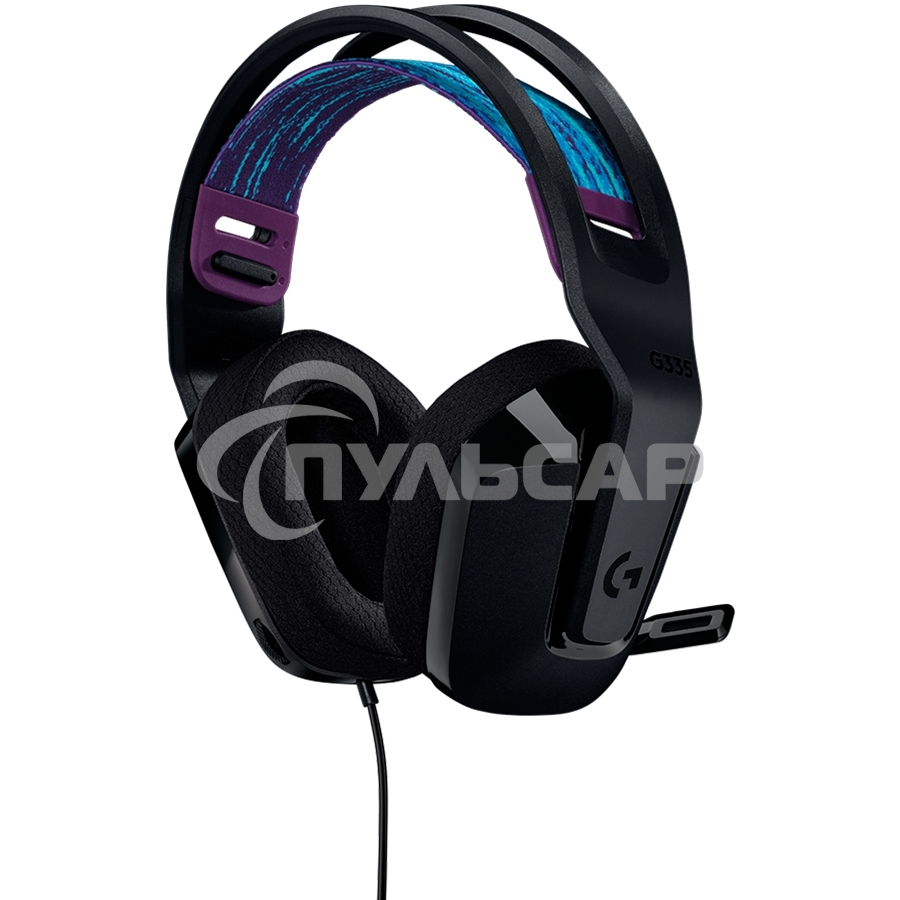 Гарнитура Logitech Headset G335 Wired Black Gaming -3.5 мм