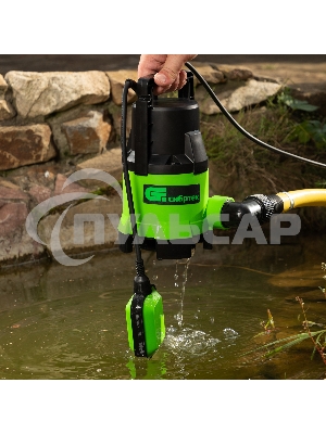 Дренажный насос СИБРТЕХ для грязной воды СДН450-35, 450 Вт, напор 5,5 м, 8000 л/ч 97263