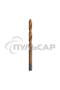 Сверло по металлу Matrix, 7 мм, HSS, нитридтитановое покрытие, цилиндрический хвостовик