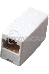 Проходной адаптер Rexant, RJ-45(8P-8C), UTP неэкранированный, категория 5e, (гнездо-гнездо)