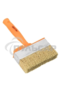 Кисть-ракля, 30х120 мм, натуральная щетина, пластмассовый корпус, пластмассовая ручка Sparta