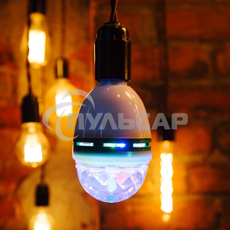 Диско-лампа Neon-night светодиодная e27, 230 В