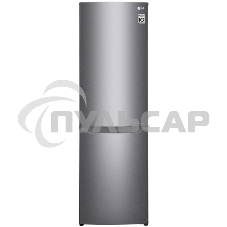 Холодильник LG GA-B419SDJL серый двухкамерный 223/79л морозилка снизу, No Frost