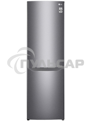 Холодильник LG GA-B419SDJL серый двухкамерный 223/79л морозилка снизу, No Frost