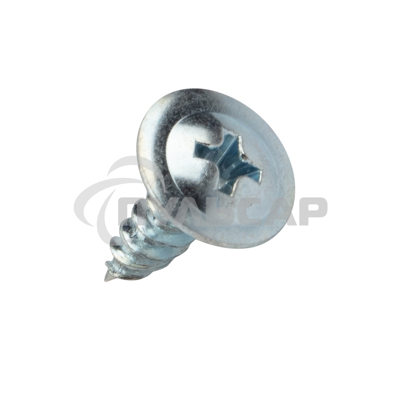 Саморез с прессшайбой KRANZ ПШС острый 4.2х13, упаковка поставщика ( 17 000 шт. )