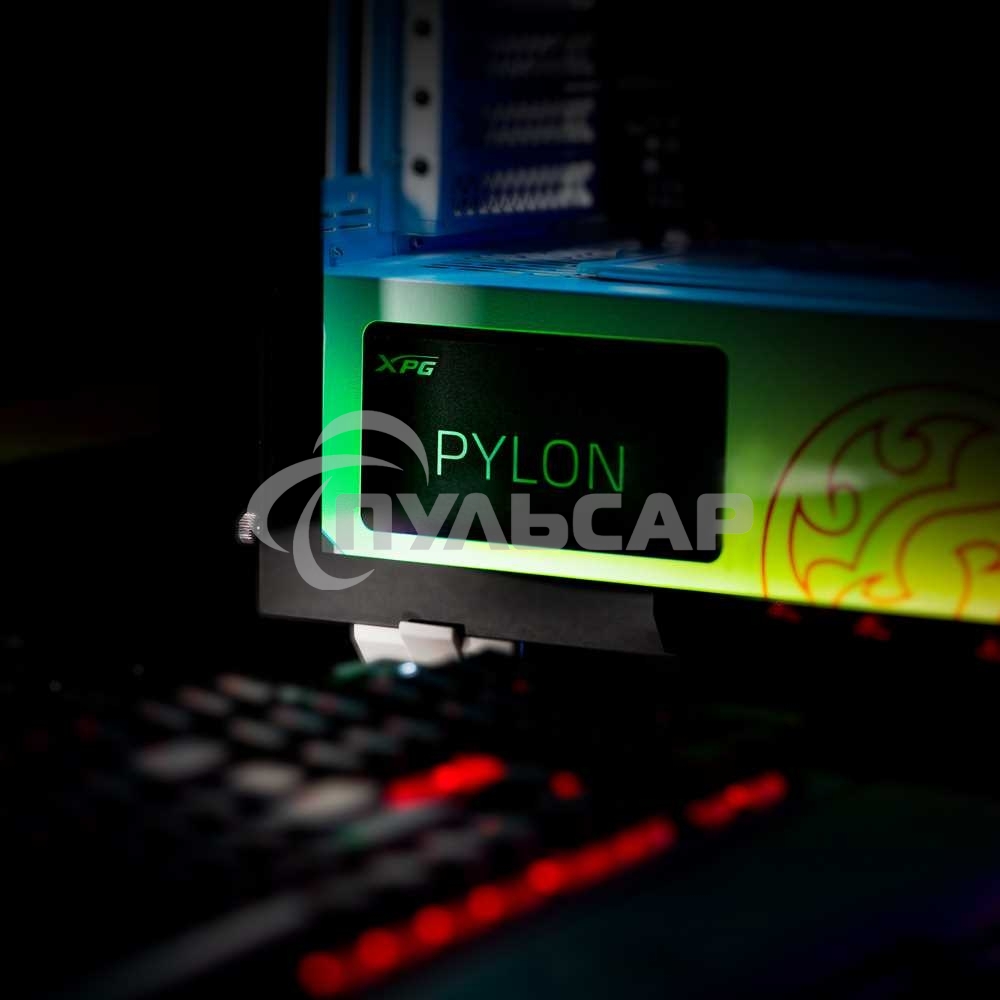 Блок питания ADATA XPG XPG 550 (PYLON550B-BKCEU), 550Вт, 80 PLUS Bronze, 120мм, черный