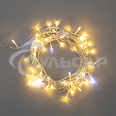 Гирлянда Neon-night Нить 20м, с эффектом мерцания, прозрачный провод, IP44, 230В, диоды ТЕПЛЫЕ БЕЛЫЕ, 150 LED