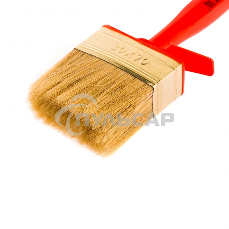 Кисть-ракля, 30 х 70 мм, натур. щетина, пластмас. корпус, пластмас. ручка MTX 84120