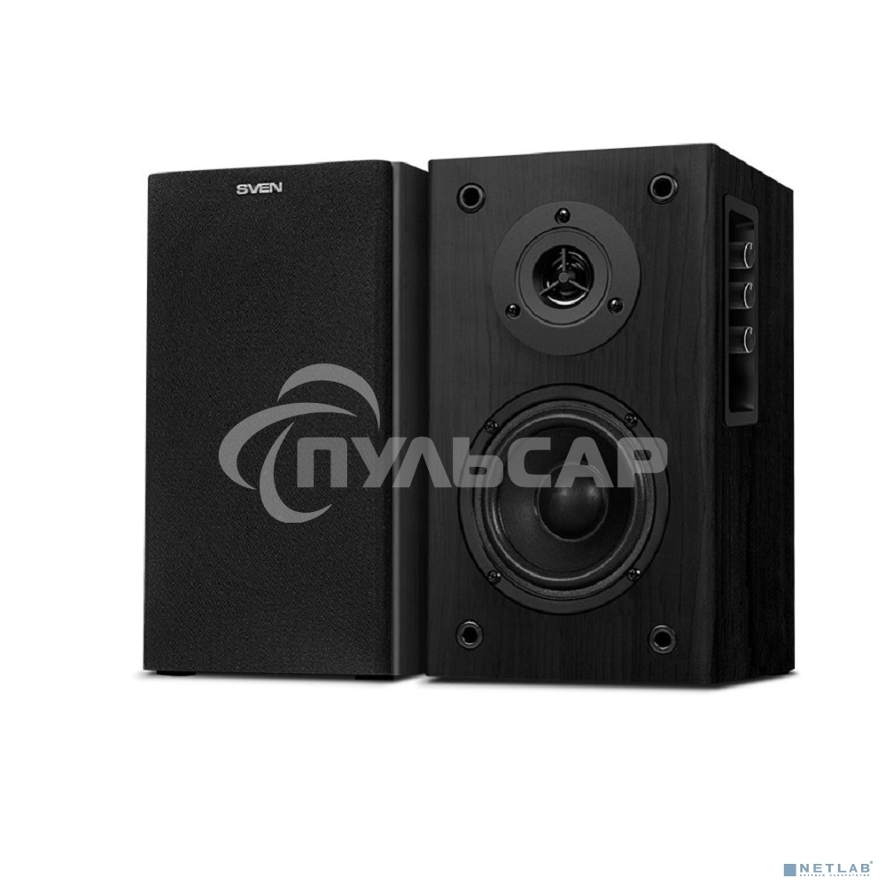 Колонки Sven SPS-614 2.0 (2x20W, Bluetooth, дерево, black)