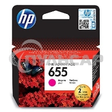 Картридж струйный HP 655 CZ111AE пурпурный для HP DJ IA 3525/4615/4625/5525/6525 (600стр.)