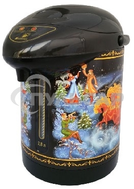 Термопот ВАСИЛИСА ВА-5003 Тройка черный.