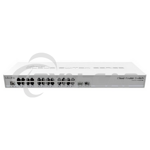 Маршрутизатор 24PORT 1000M CRS326-24G-2S+RM MIKROTIK