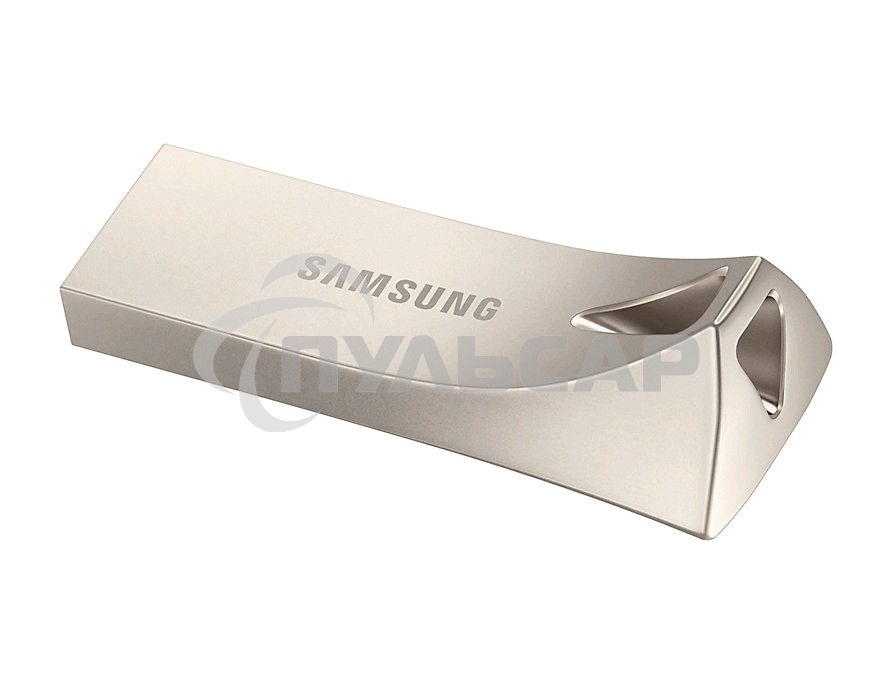 Флешка USB R/W 64 Gb USB Drive <USB 3.1> Samsung BAR Plus (up to 300Mb/s) (MUF-64BE3/APC) серебристый
