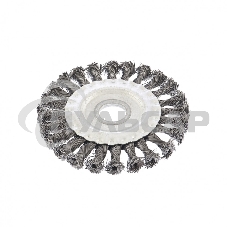 Щетка СИБРТЕХ для УШМ 125 мм, посадка 22,2 мм, плоская 746327