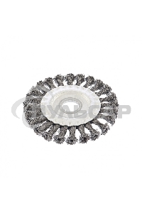 Щетка СИБРТЕХ для УШМ 125 мм, посадка 22,2 мм, плоская 746327