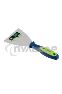 Шпательная СИБРТЕХ лопатка из нержавеющей стали, 100 мм, 2-комп. ручка 85526