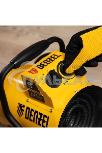 Тепловая пушка Denzel SFH-5000, 230 В, 400 м3/ч, 3 реж. вентилятор, 3000/4500 Вт