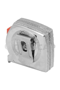 Рулетка Chrom, 2 м x 13 мм, хромированный корпус MTX