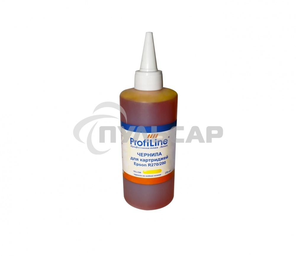 Чернила для принтеров Epson Stylus R270/R290/R390/T50/P50 Yellow 250 мл водн ProfiLine