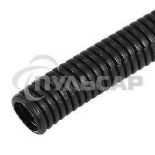 Труба автомобильная гофрированная ПП, Ø23.5 мм, разрезная, бухта 50 м/уп.