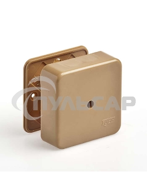 Коробка универсальная для кабель-каналов 80х80х25 кор. IP40 Рувинил 65005К