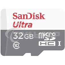 Флеш карта microSD 32Gb SanDisk microSDHC Class 10 Ultra UHS-I 100MB/s