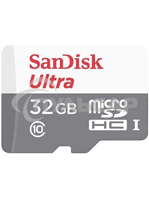 Флеш карта microSD 32Gb SanDisk microSDHC Class 10 Ultra UHS-I 100MB/s