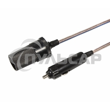 Удлинитель автоприкуривателя штекер-гнездо 1.5 м Rexant