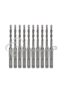 Бур по бетону KRANZ 6x110 мм SDS PLUS (10 шт.) 