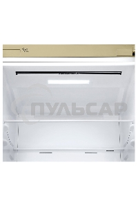Холодильник LG GA-B509CECL бежевый, двухкамерный, 277/107л, морозилка снизу, No Frost