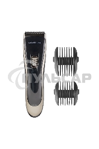 Набор для стрижки Galaxy Line GL 4165, черный, 3 Вт, время непрерывной работы до 1,5 ч, время зарядки около 2 часов, аккум. Li-Ion 3,7 В, емкость аккум. 600 мА*ч, лезвия из нержав. стали, ширина лезвия 40 мм, 2 насадки-расчески (3 и 6 мм, 9 и 12 мм), USB 