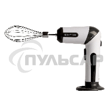 Миксер аккумуляторный Galaxy Line GL 2227, белый, ручной, 20 Вт, 2 скорости