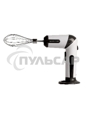 Миксер аккумуляторный Galaxy Line GL 2227, белый, ручной, 20 Вт, 2 скорости