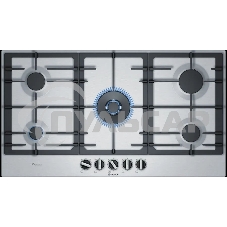 Газовая варочная панель Bosch PCR9A5B90M нержавеющая сталь