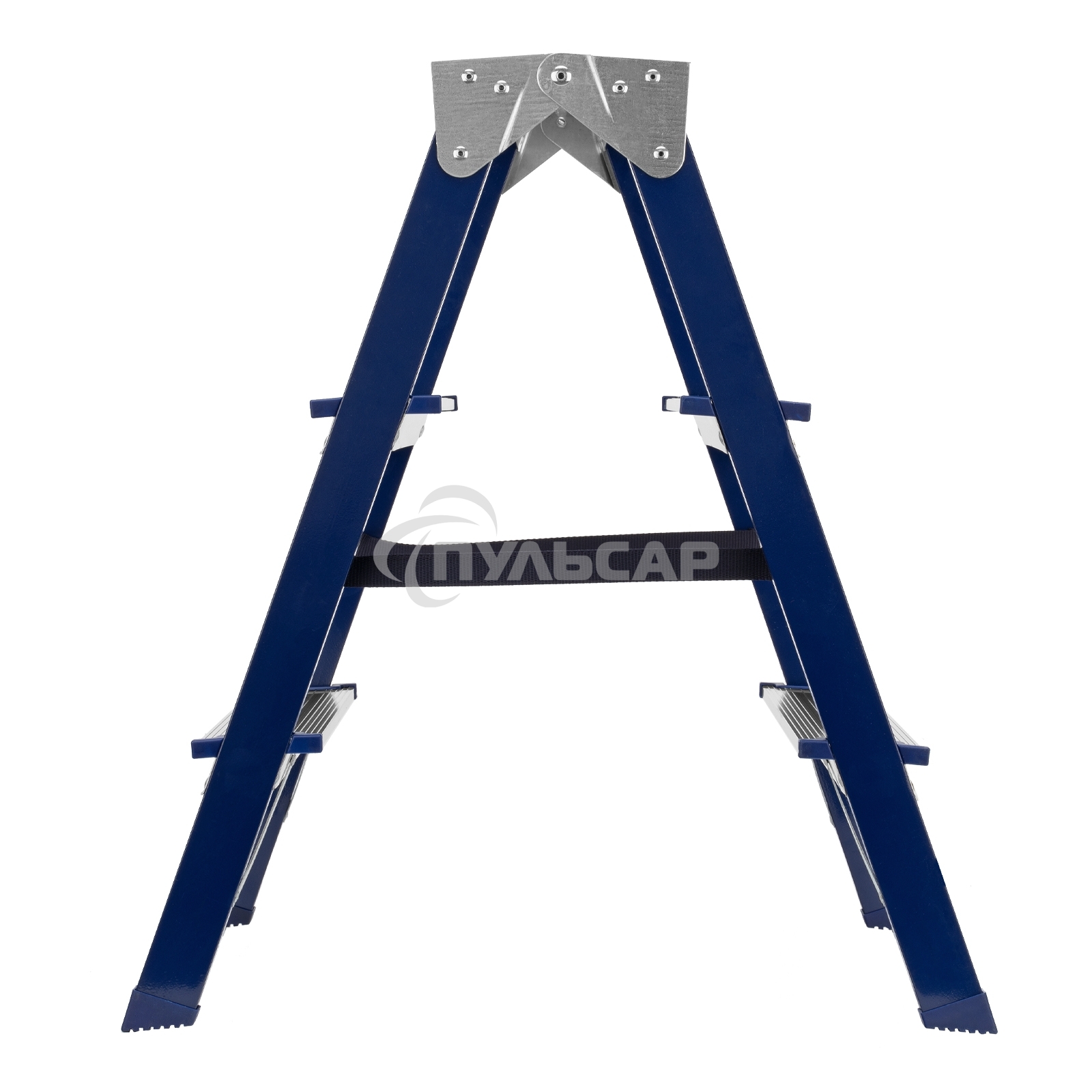 Стремянка двусторонняя Сибртех 3ст стальная, 97933