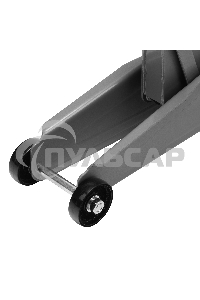 Домкрат Matrix гидравлический подкатный 2 т h подъема 135–385мм в пласт. кейсе master