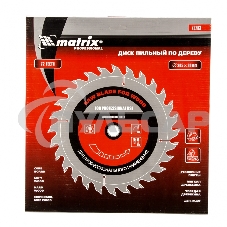 Пильный диск по дереву Matrix, ф305 х 30 мм, 72 зуба