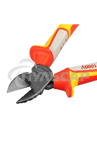 Бокорезы GROSS 17582 диэлектрические рукоятки до 1000в трехкомпонентные рукоятки 180мм