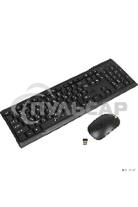 Беспроводной комплект клавиатура + мышь Oklick 230M черный 2.4ГГц Nano Receiver USB