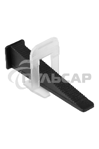 Комплект зажим + клин для системы выравнивания плитки Matrix СВП Ворота, 250/250 шт. в коробе